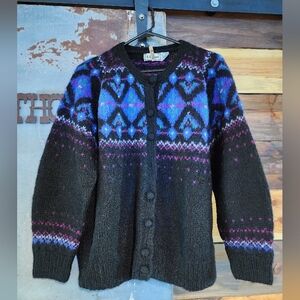 Vintage 80's L.L. Bean FairIsle Cardigan